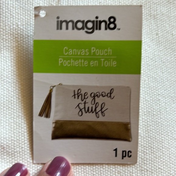 NWT Imagin8 canvas pouch - Picture 2 of 4